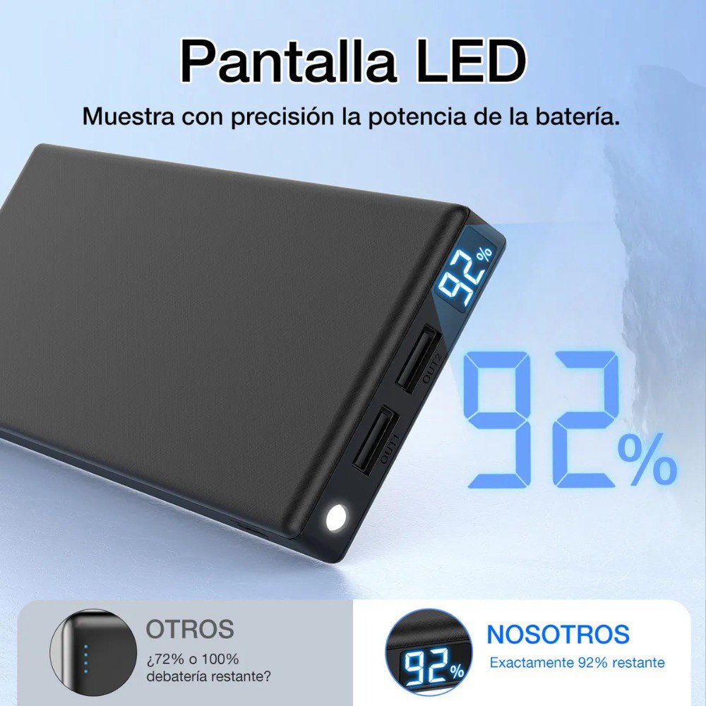 Miniatura 2 de Power Bank Bateria Portatil 1hora Gar264