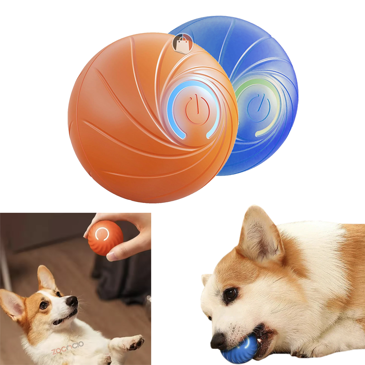 Pelota Interactiva Jump Ball Mascota