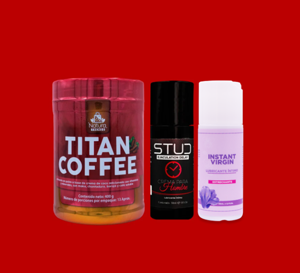 COMBO 3 (TITAN COFFE, STUD, INSTAN VIRG)