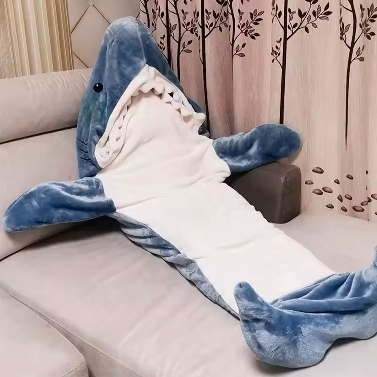 Pijama Infantil De Tiburon Azul PITN1AZ
