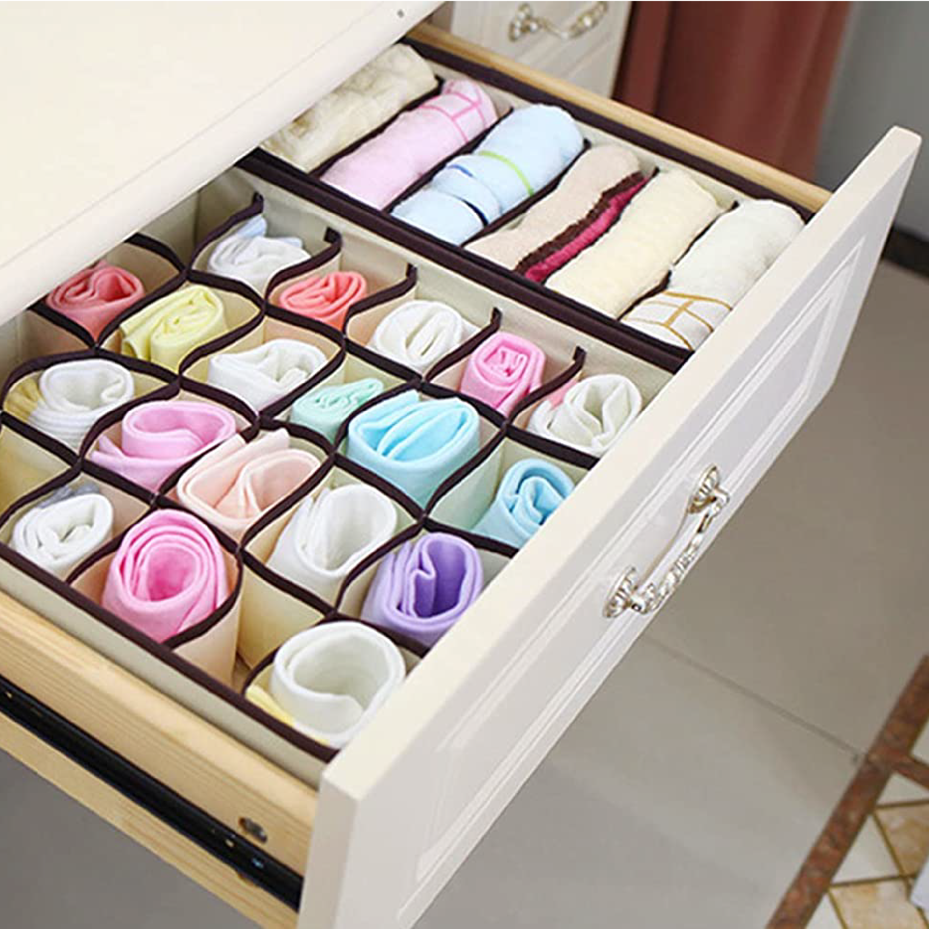 ORGANIZADOR ROPA INTERIOR MEDIAS SET X4