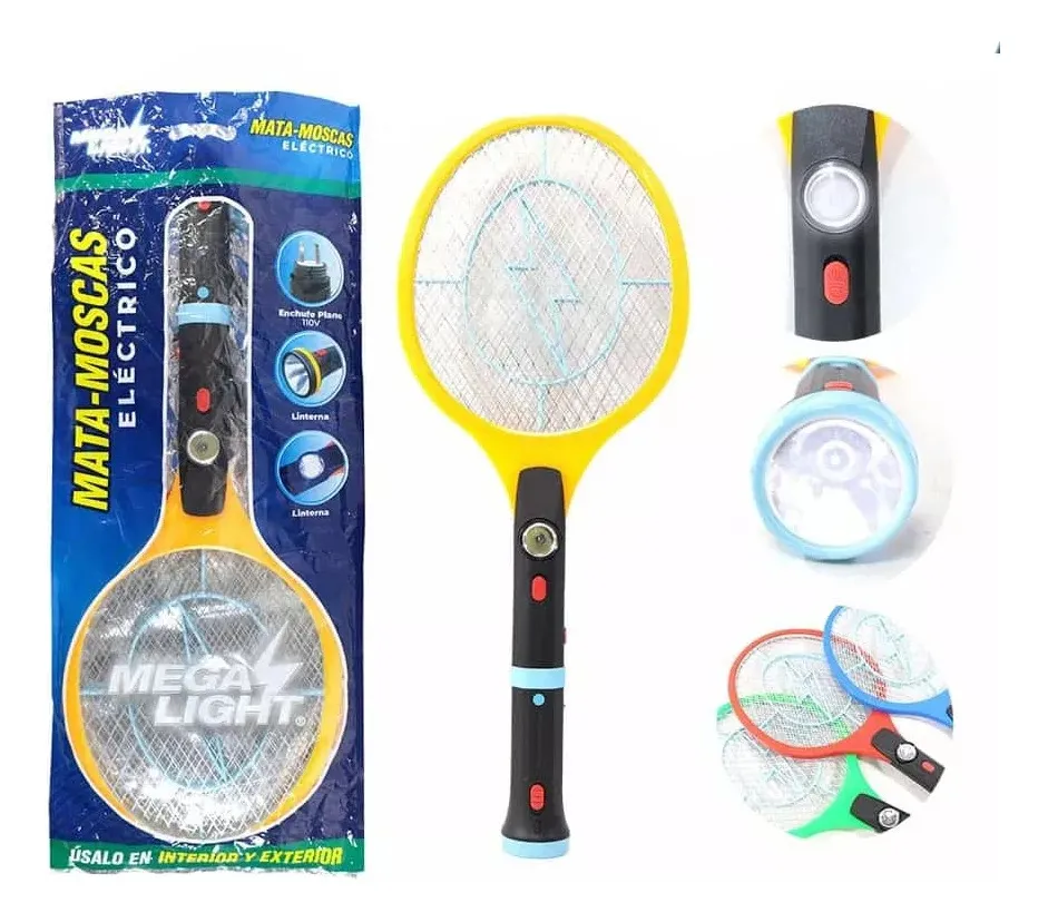 Raqueta Mata Zancudos Mosquitos R