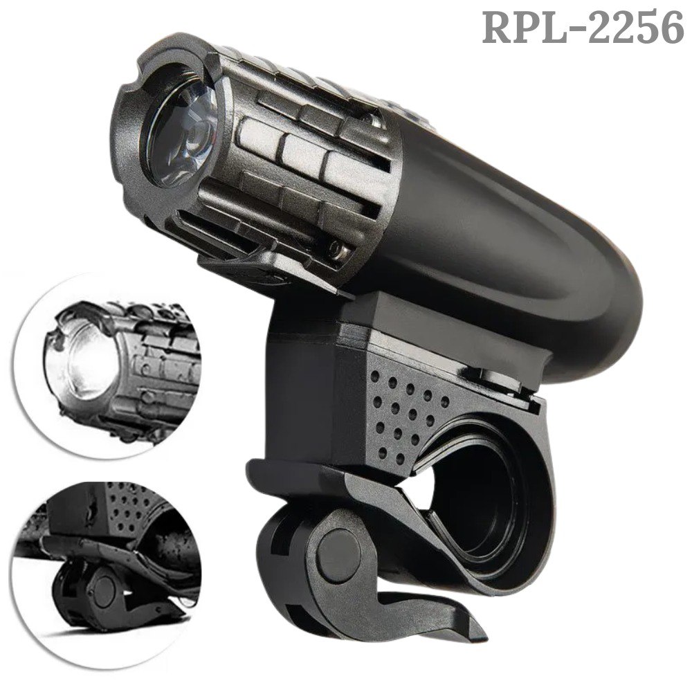 Miniatura 3 de Linterna Frontal Para Bicicleta PL-2256