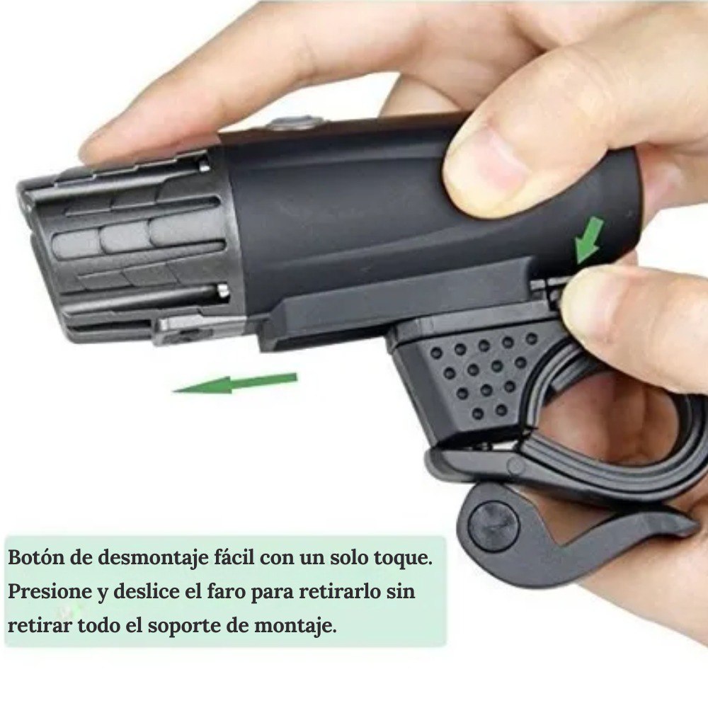 Linterna Frontal Para Bicicleta PL-2256