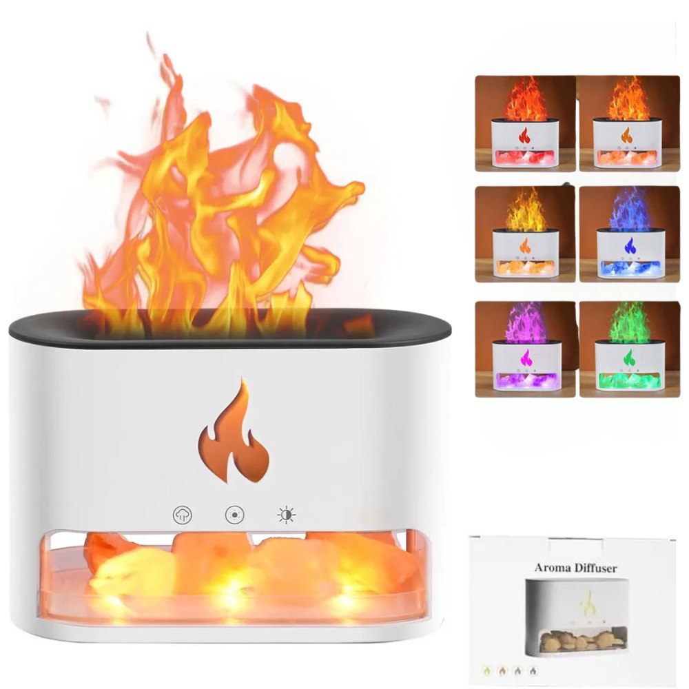 Humidificador Difusor De Aromas Blanco