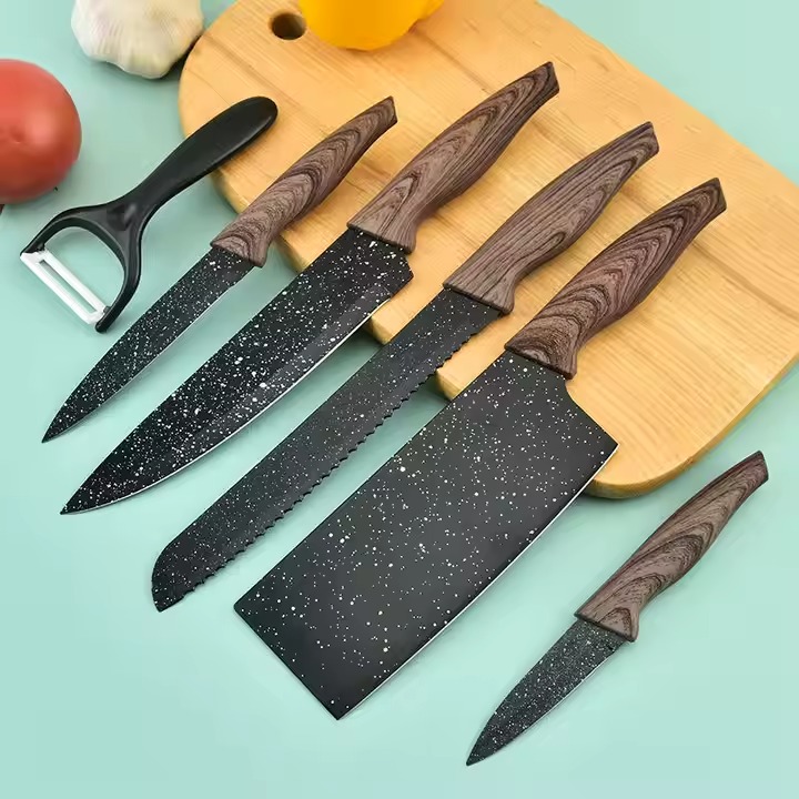 Miniatura 3 de Set De Cuchillos Madera