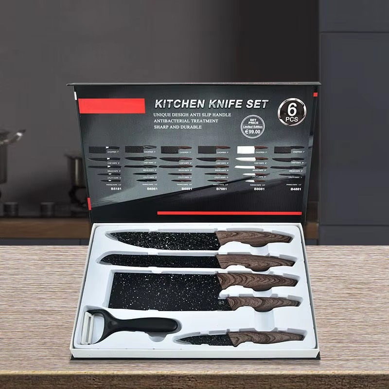 Miniatura 2 de Set De Cuchillos Madera