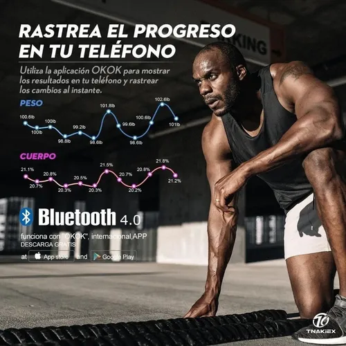 Bascula Inteligente Pesa Bluetooth