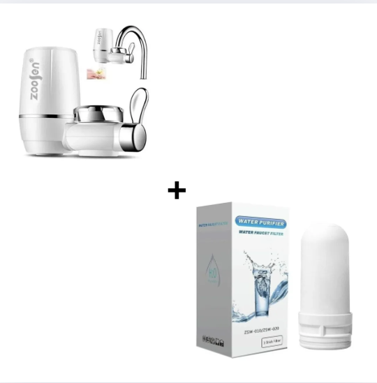 Filtro agua 7 niveles+repuesto de filtro