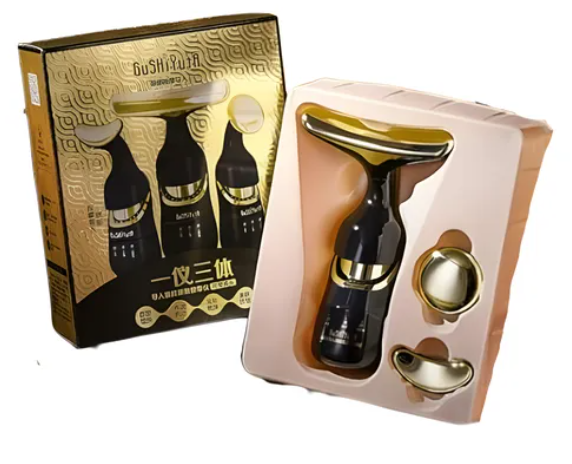 Masajeador Facial 3 En 1 Microcorriente