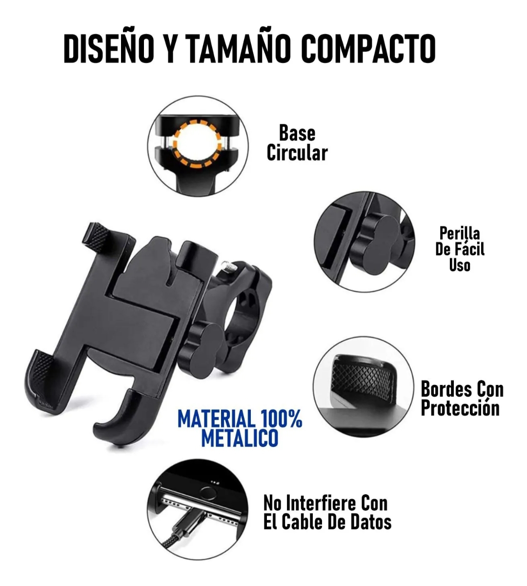 Miniatura 5 de Soporte metálico para moto y bicicleta