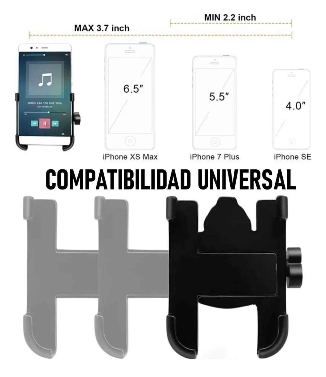 Miniatura 4 de Soporte metálico para moto y bicicleta