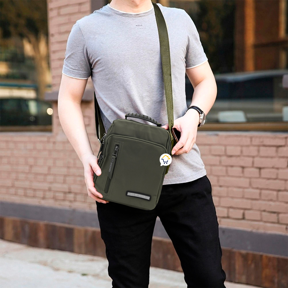 Bolso Manos Libres Carriel Unisex 8209