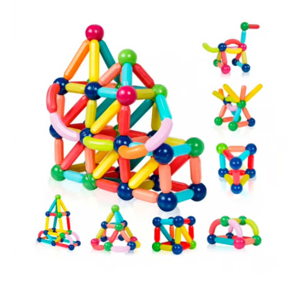 ¡Construye y Aprende! 🧩 Set de Construcción Armatodo Magnético Infa