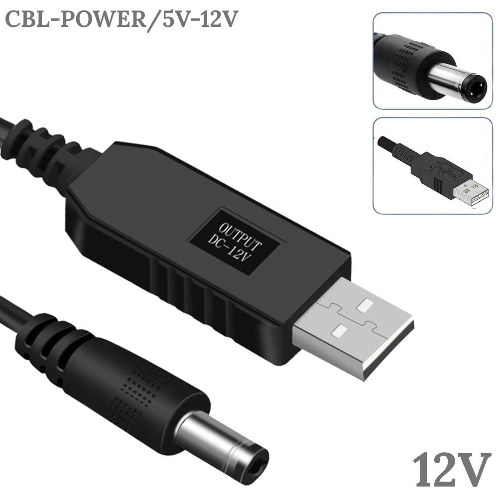 Miniatura 2 de Cable Poder Adaptador Voltaje Usb 12v