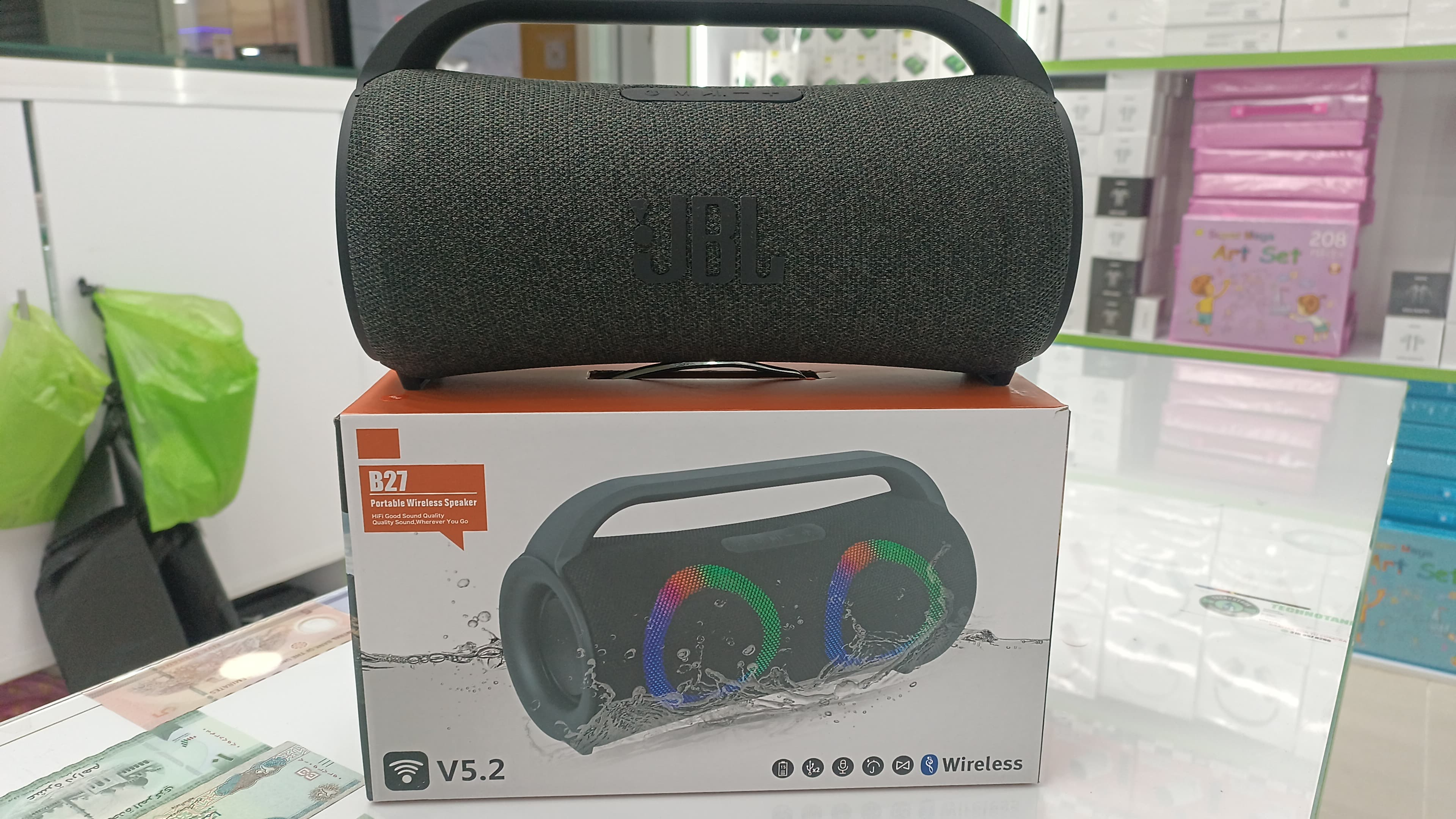 Parlante Jbl Boom B27 Negro