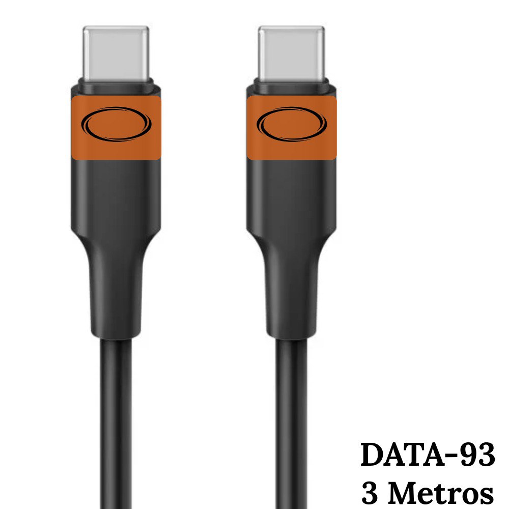 Cable Tipo C A Tipo C 3 Metros 60W Alta