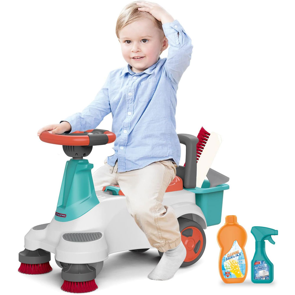 🚼 Carro de Limpieza Empuje Ro - ¡Diviértete Limpiando! 🌈 2