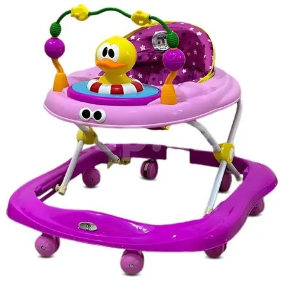 ¡Caminador Bebé Morado Pato Interactivo 🦆 - Diversión y Aprendizaje en Cada Paso!