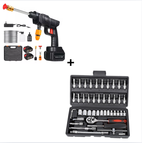 Combo Hidrolavadora + juego raches 46