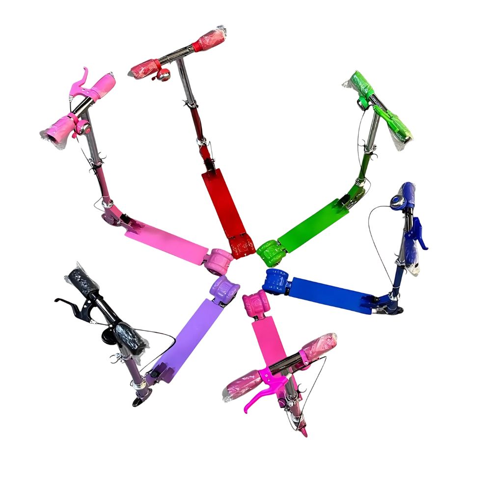 🚴‍♂️ Patineta Scooter Metalizada Plegable - ¡Ideal para tu movilidad diaria!