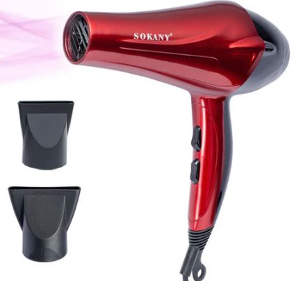 Secador De Pelo Sokany 3 Velocidades