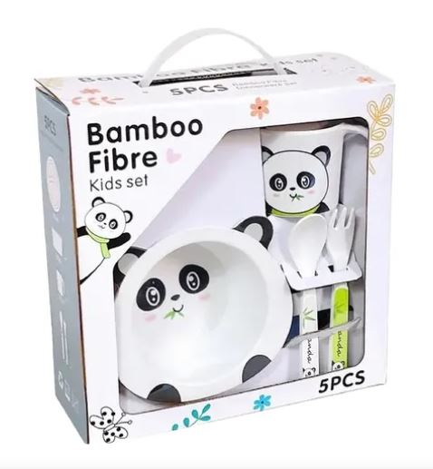 Juego de loza x5 piezas niño