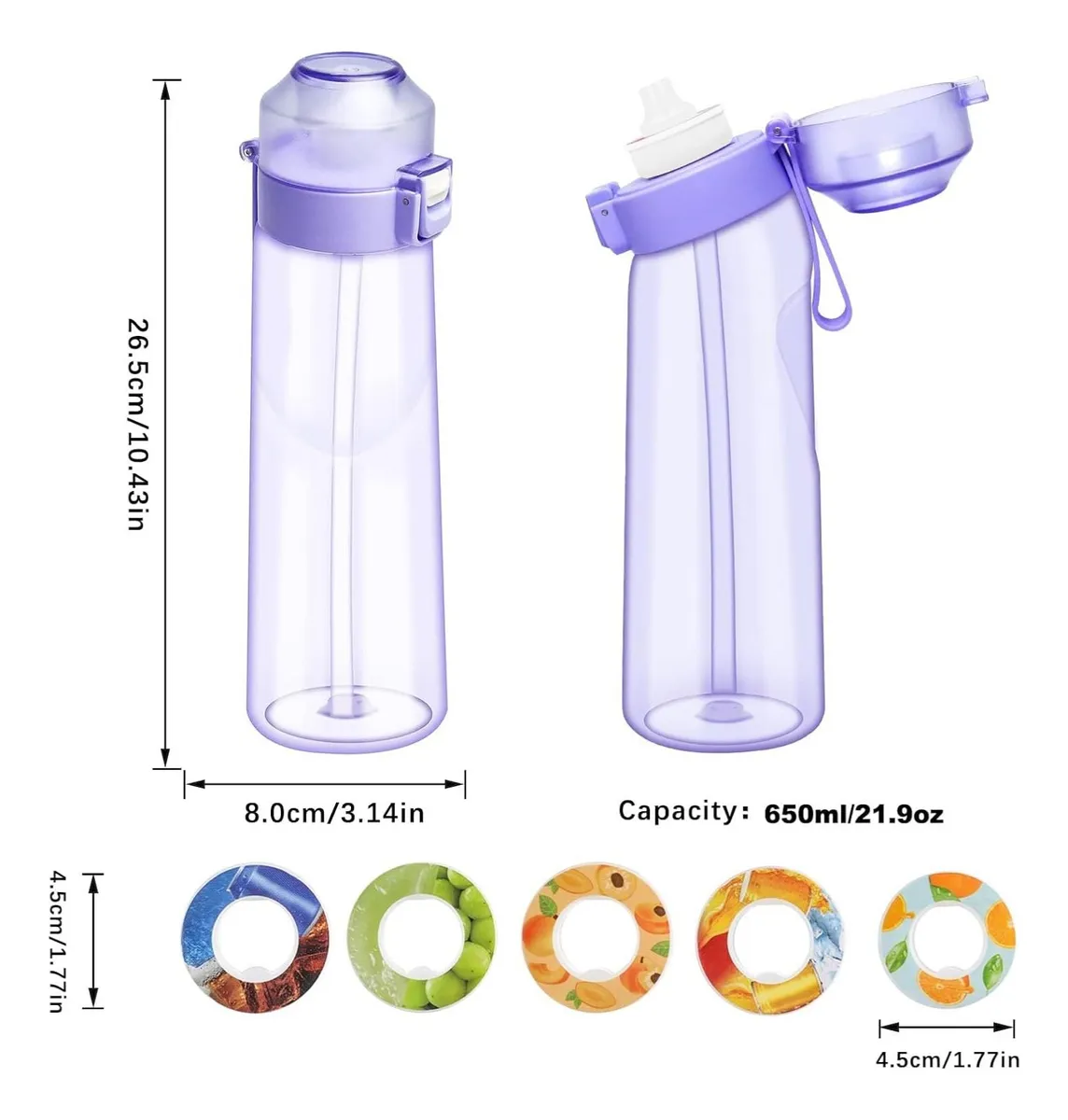 Miniatura 3 de TERMO DE AGUA CON CAPSULAS FRUTALES