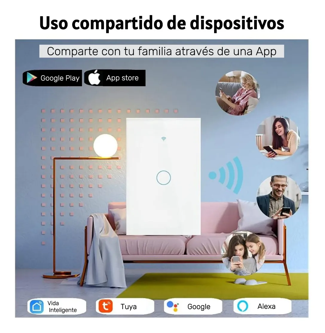 INTERRUPTOR INTELIGENTE PARA ALEXA