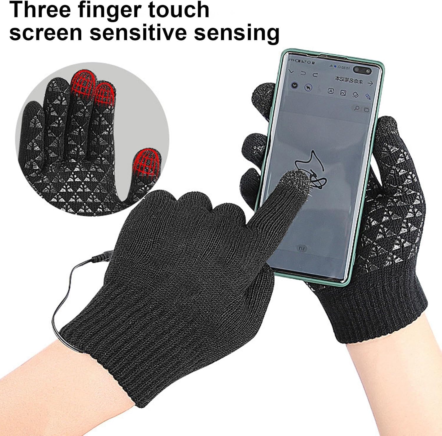 Miniatura 3 de Guantes Calefactables USB Touch