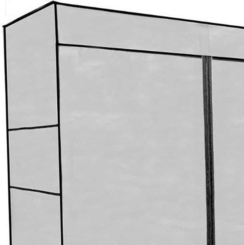 Miniatura 5 de Armario Portátil De Tela con Cortinas