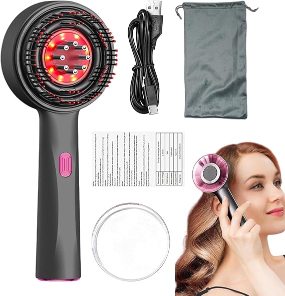 Miniatura 4 de Cepillo Masajeador Capilar Con Luz LED