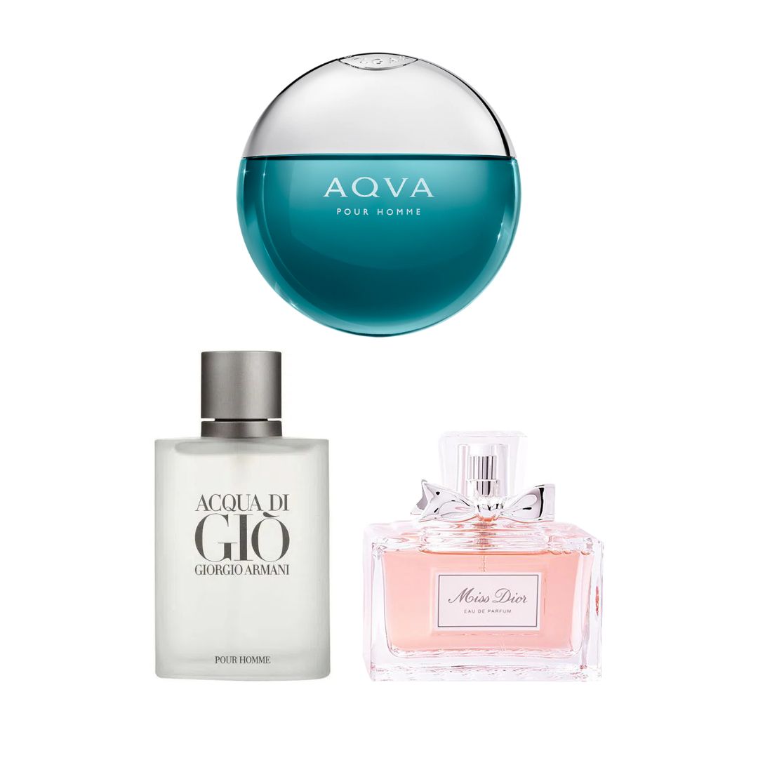 BVLGARIAQUA+ACQUADIGIO+MISS DIOR