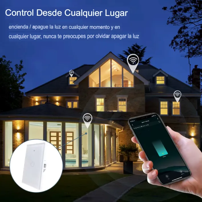 INTERRUPTOR INTELIGENTE DOBLE PARA ALEXA