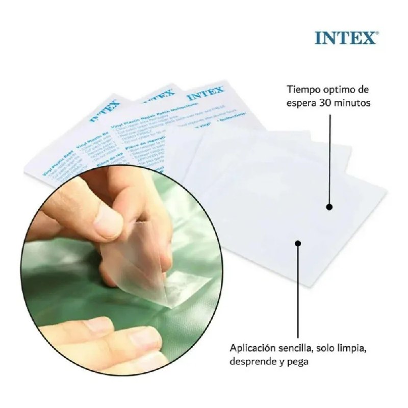 Set De Parche De Reparacion Intex X6 Uni