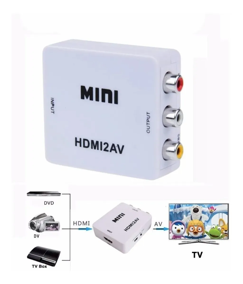 Miniatura 2 de CONVERTIDOR HDMI A RCA