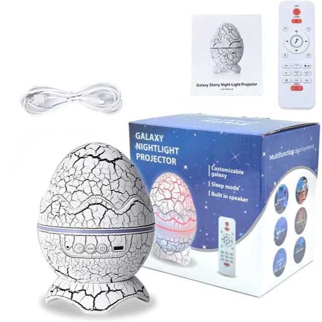 Miniatura 3 de PROYECTOR LUZ NOCHE LED FORMA HUEVO