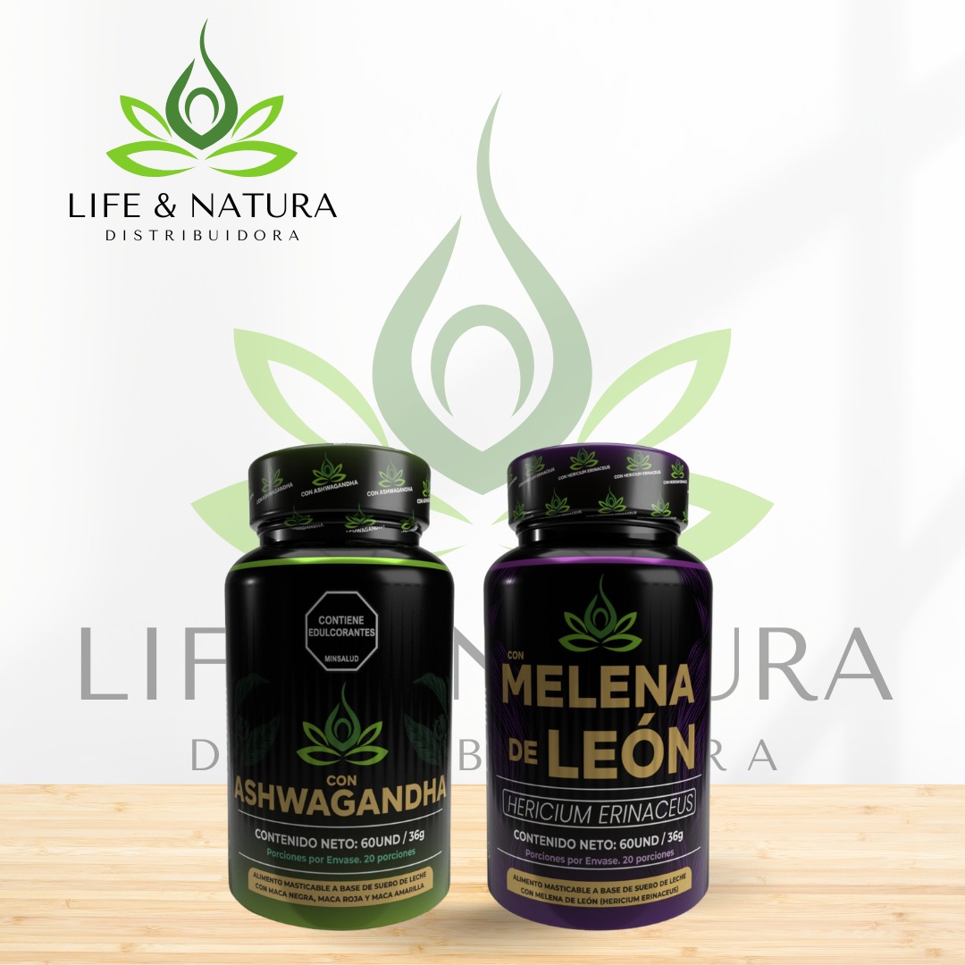 COMBO MELENA DE LEON + ASHWAGANDHA