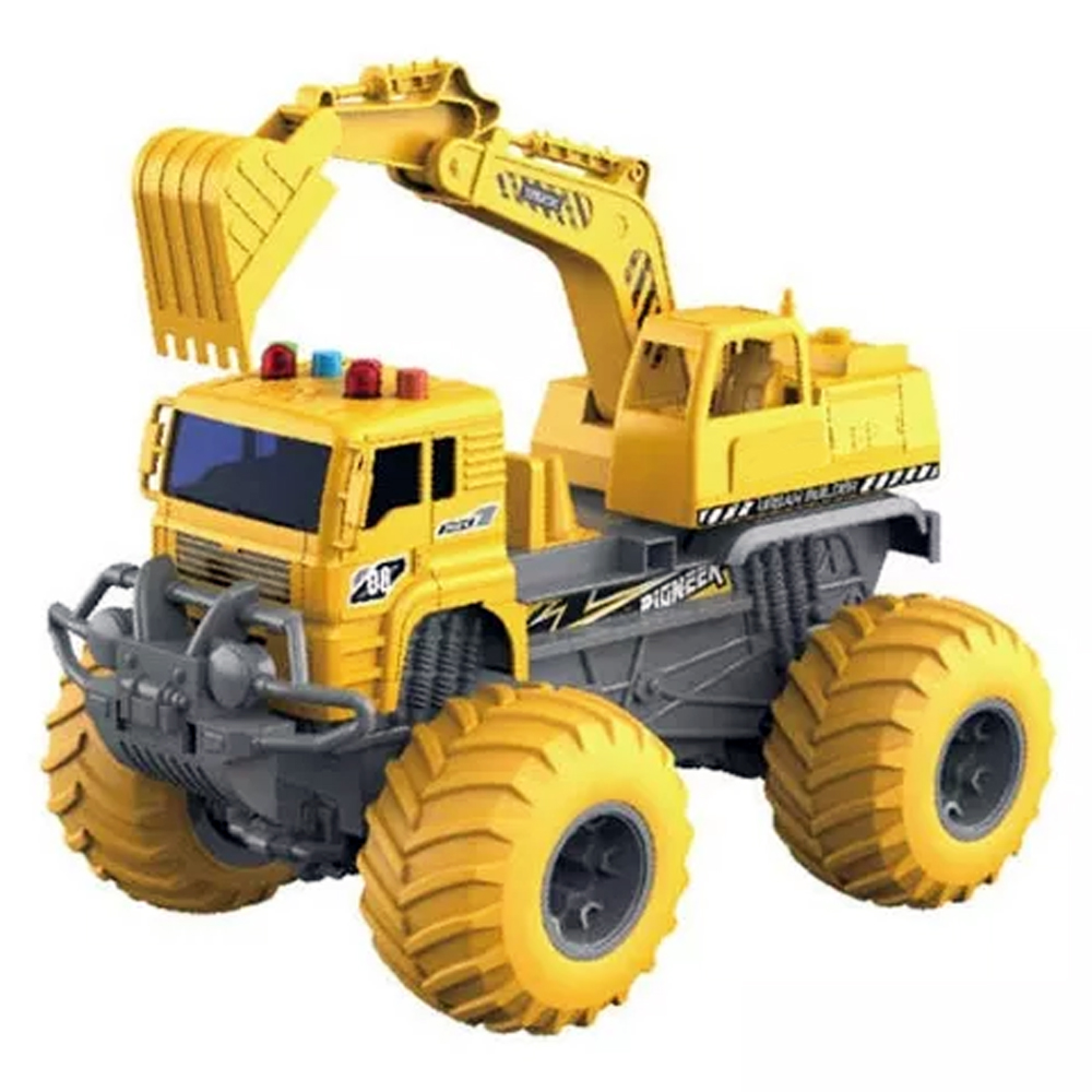 🚜 Carro Excavadora Juguete Control Remoto - Diversión y Aprendizaje para Niños