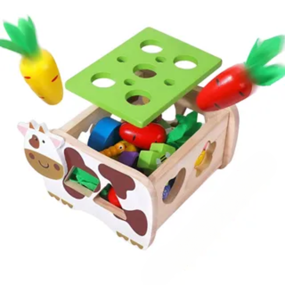 ¡Descubre el Cubo Madera Didáctico! 🧩 - Aprendizaje y Diversión en Uno