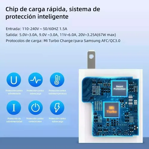 Miniatura 5 de Cargador Xiaomi 67W