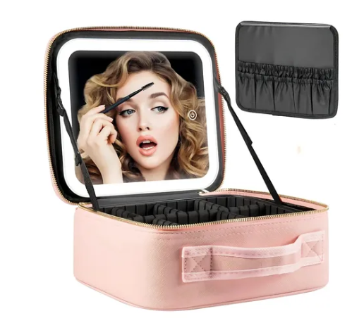 Cosmetiquera Maquillaje Con Espejo