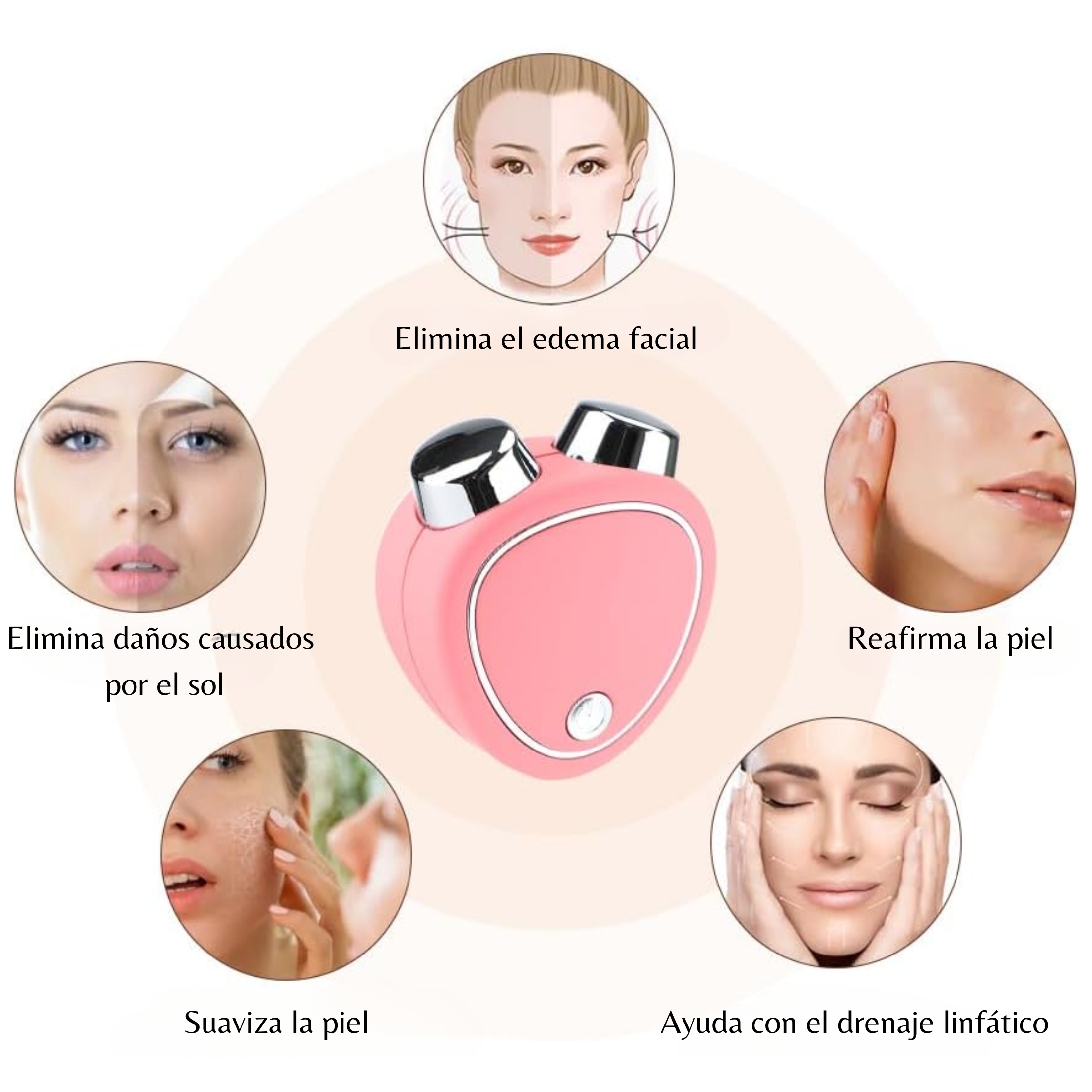 MINI MASAJEADOR ELECTRICO FACIAL