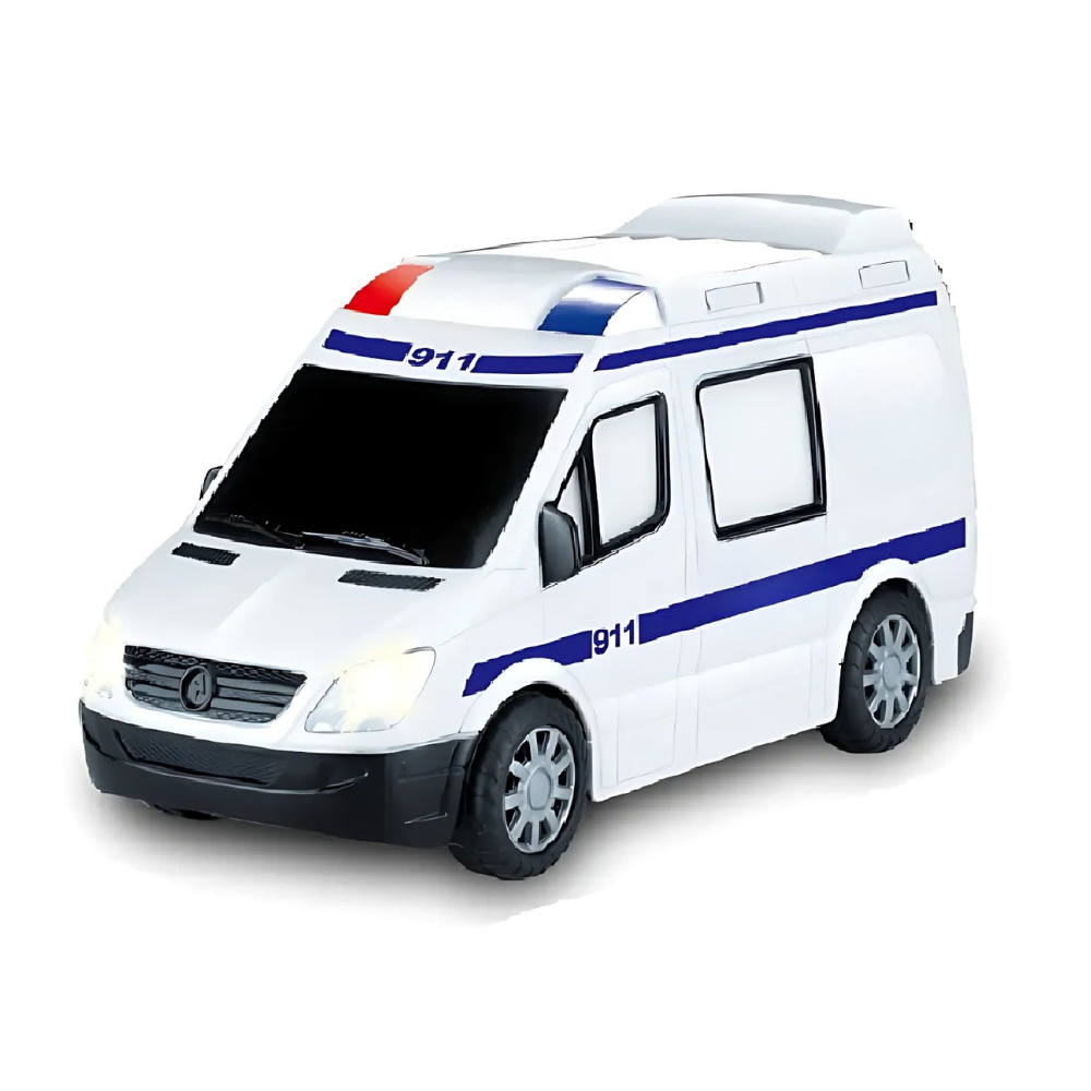🚑 Carro Ambulancia Juguete Didáctico con Luces - ¡Diversión y Aprendizaje! 🎉