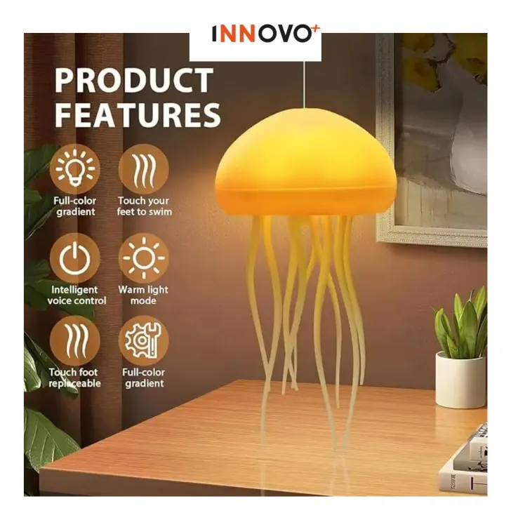 Miniatura 3 de LAMPARA DE MESA NOCHE RELAJANTE MEDUSA