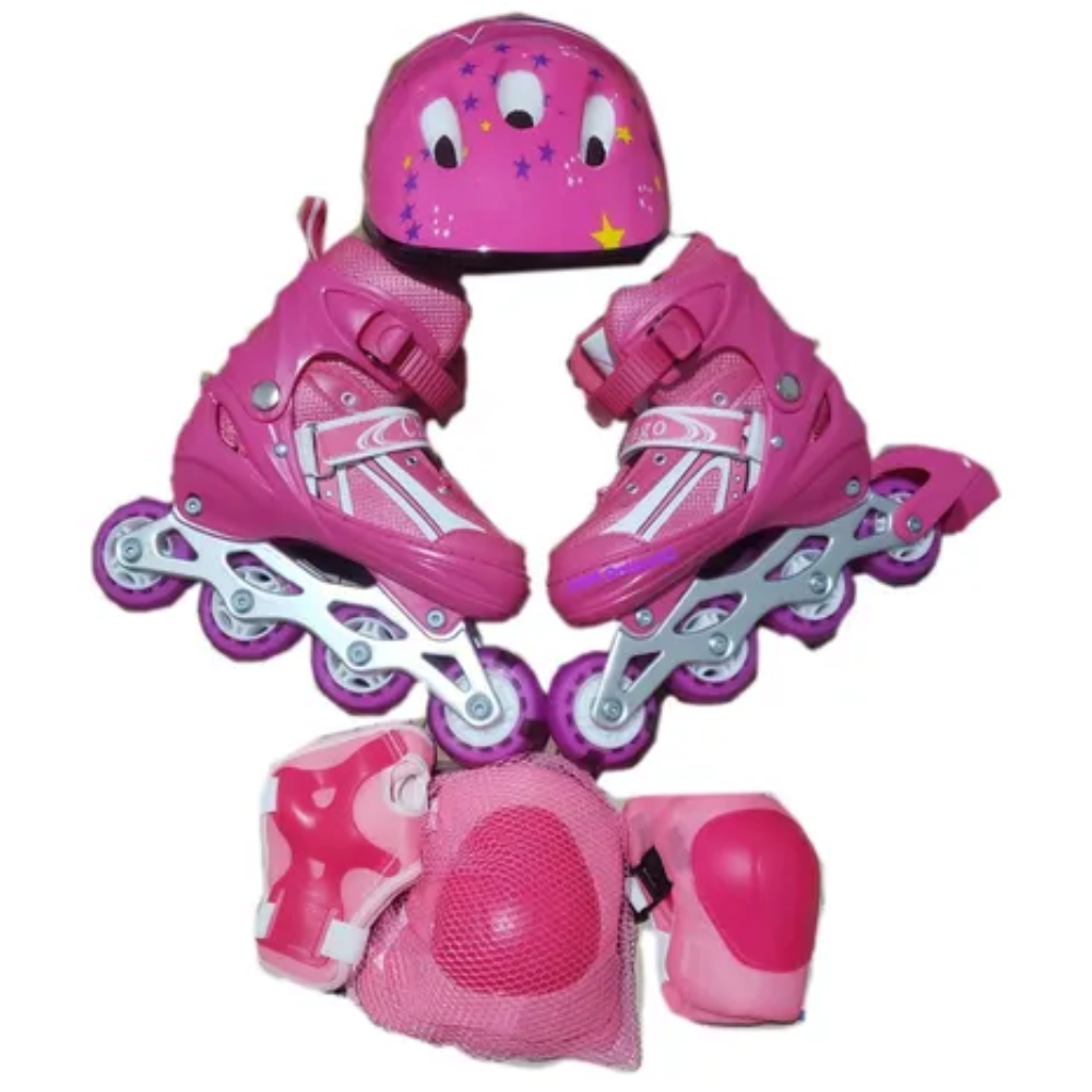 ¡Patina con Estilo! 🛼 Set de Patines Expandibles Talla S M 6