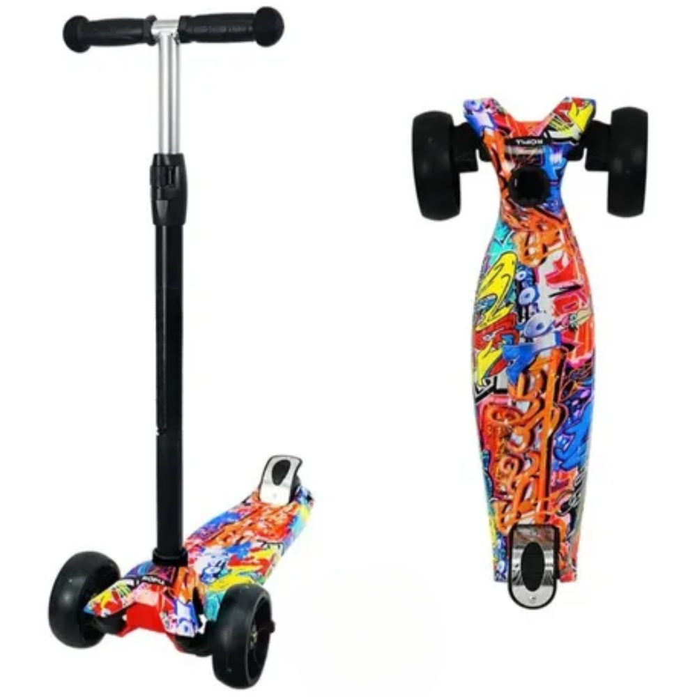 ¡Scooter Infantil Plegable Tres Ruedas Lu! 🚲✨ 2