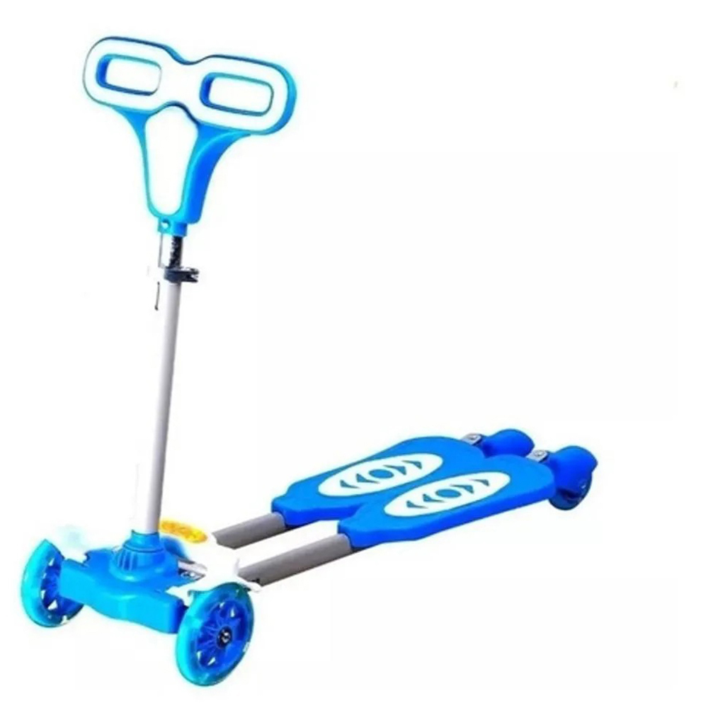 ¡Patineta Tijera Scooter con Luces LED M para una Aventura Brillante! 🌟