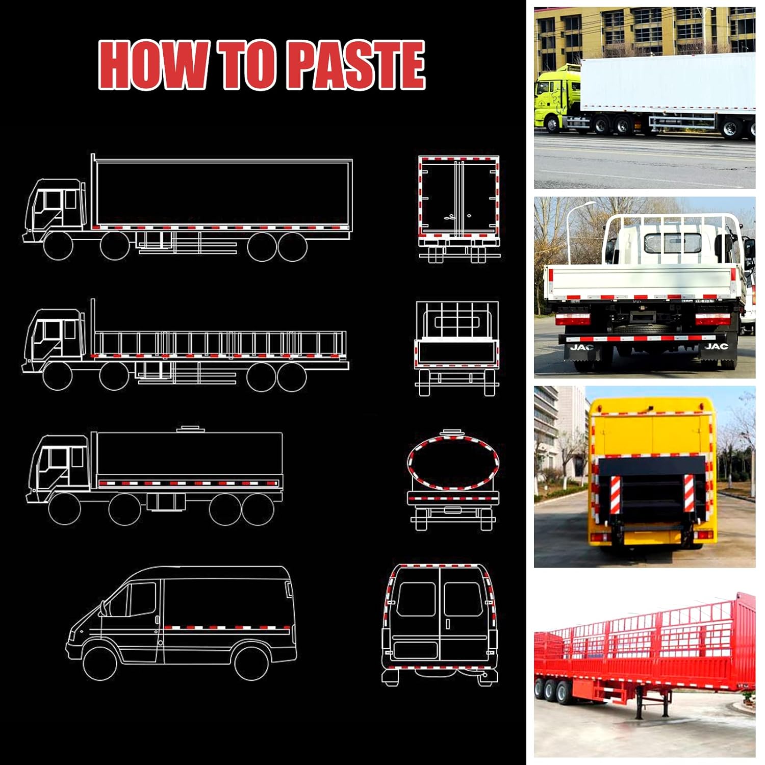 Miniatura 4 de Rollo Cinta Reflectiva Vehicular 10 M