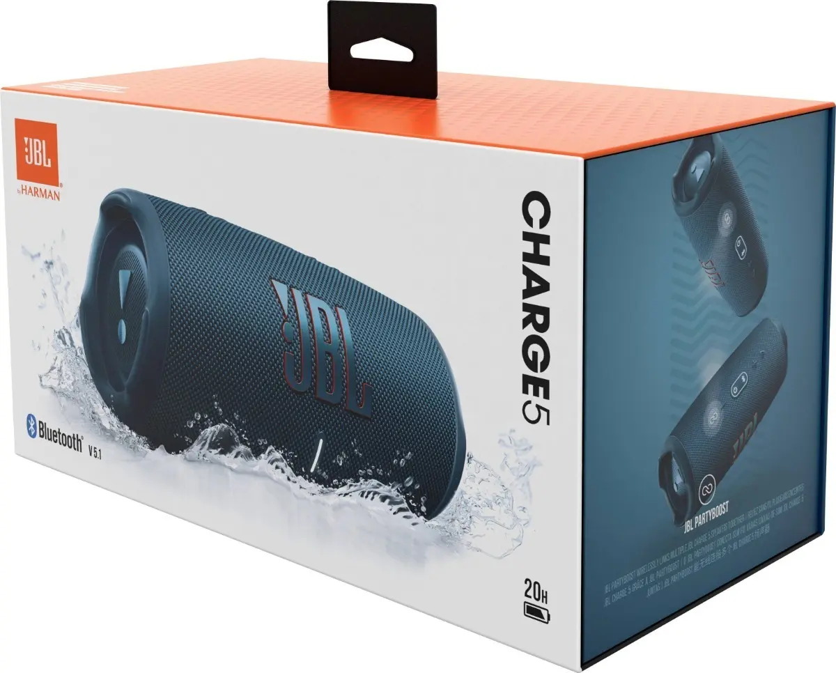 Parlante Charge 5 Portátil A Prueba Agua